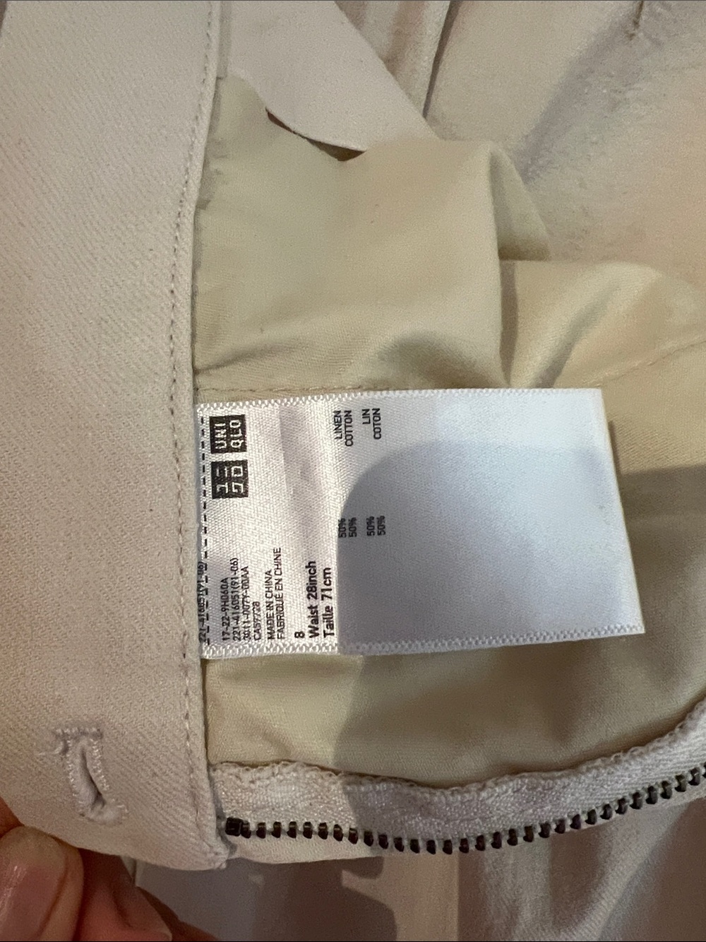 Uniqlo x Ines de la Fressange Linen Culottes - Picture 5 of 6